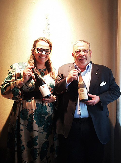 Fausto Maculan con sua figlia Maria Vittoria