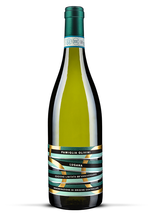Bottiglia di Lugana DOC Edizione Limitata 50° anniversario