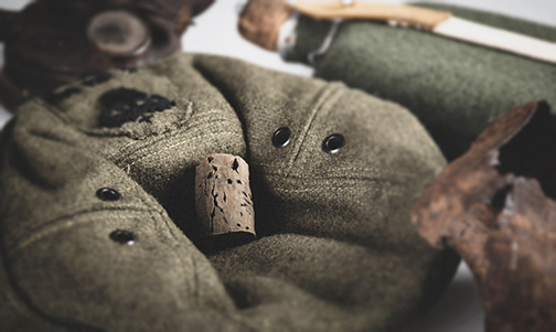 Il tappo ritrovato sull'Adamello