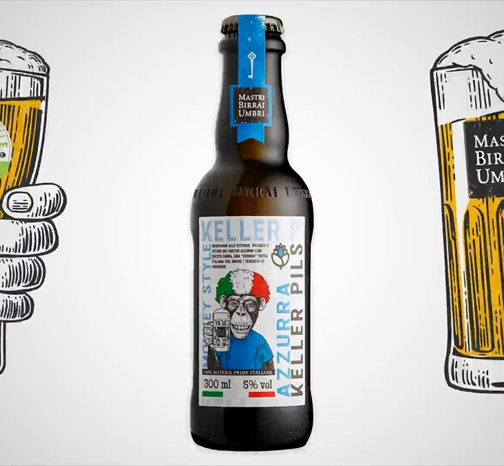 AZZURRA, LA KELLER PILS DI MASTRI BIRRAI UMBRI