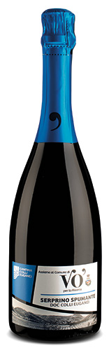 Bottiglia di Serprino Spumante Doc Colli Euganei