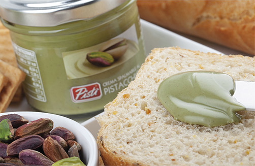 Vasetto di crema spalmabile di pistacchio Pistì