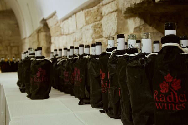 Bottiglie in concorso a Radici del Sud
